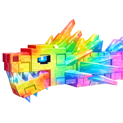 Rainbow Ice Serpent